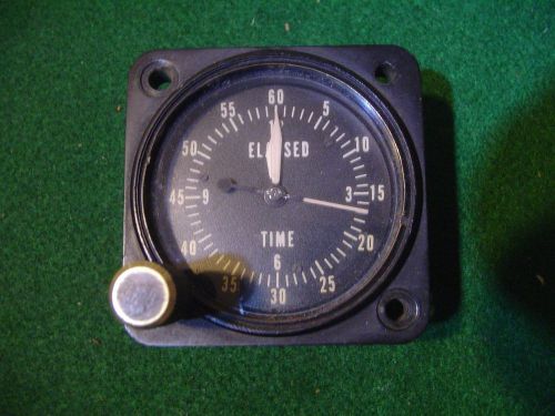 Us navy waltham elapsed time clock t22 jewel a-13a 22222-s-et-12 aircraft timer
