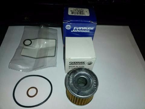 Evinrude/johnson #0777235 oil filter kit