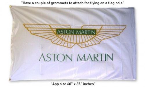 Big new aston martin 3x5 feet v12 vantage vanquish db5 db9 dbr9 sign banner flag