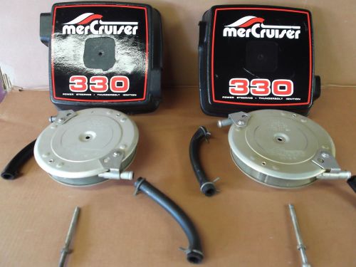 Mercuiser 330 hp flame arrestor&#039;s with original covers and hoses