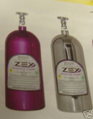Zex  10# polished nitrous bottle 8200p