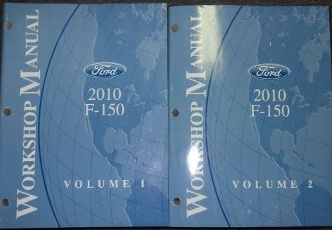2010 ford f-150 f150 truck service shop repair manual set oem factory 2010 books