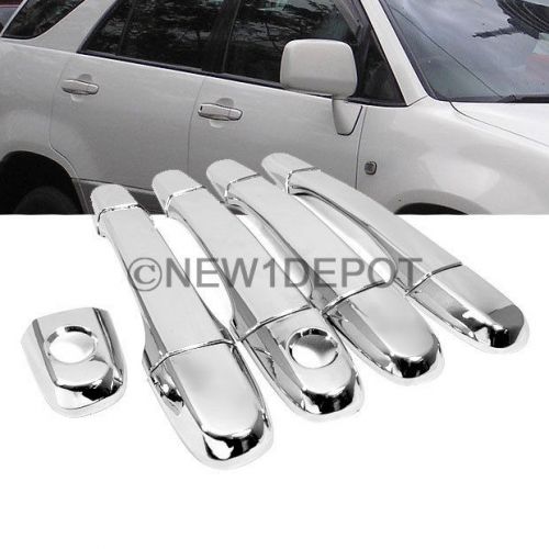 Chrome door handle cover trim fit for toyota harrier first generation 98-03 nd