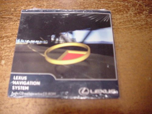 2004 lexus navigation system cd -- new factory sealed in factory shrink wrap