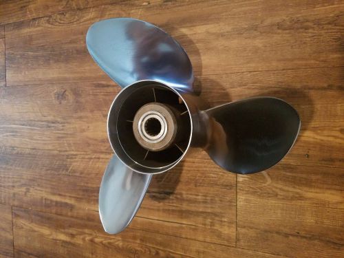 Powertech 14.0x19p stainless steel propeller johnson/evinrude/omc