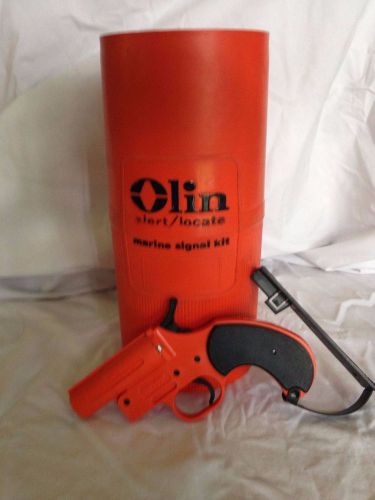 Olin flare container kit, orion flare gun