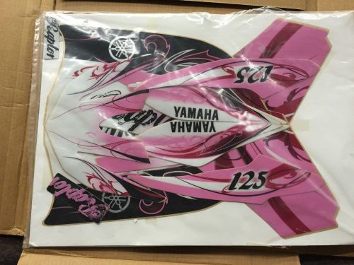 Yamaha raptor 125 pink graphics kit atv-2pa25-00-00