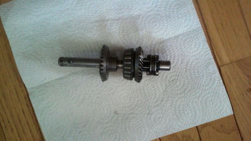 Prop shaft, gears and clutch dog mid-eighties evinrude/johnson 7.5 hp