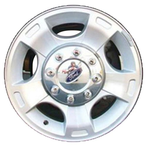 Oem reman 18x8 alloy wheel, rim sparkle silver textured with machined face-3790