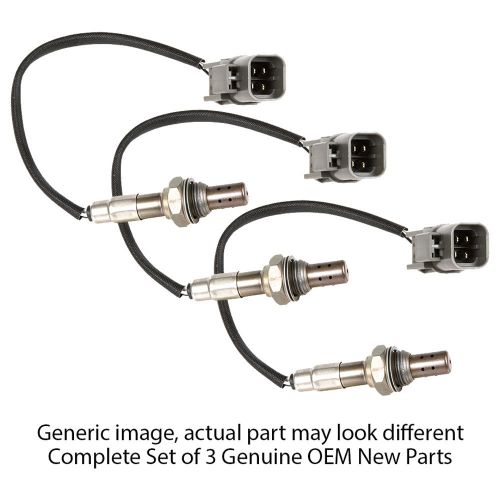 Brand new oem complete denso 02 oxygen sensor set fits lexus rx300