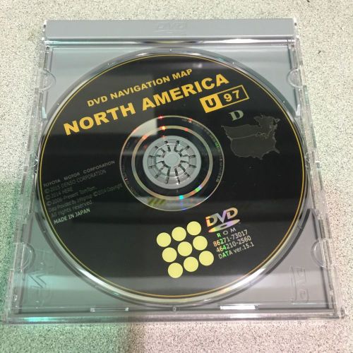 Toyota navigation update disc ** new ** oem free shipping