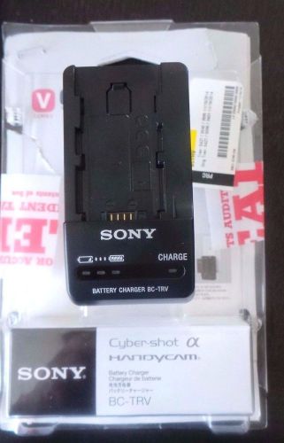 Sony battery bctrv travel charger -black