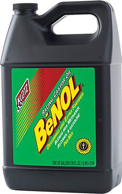 Klotz benol racing castor oil - 2-stroke oil - 128 oz / 1 gallon - bc-171 bc171