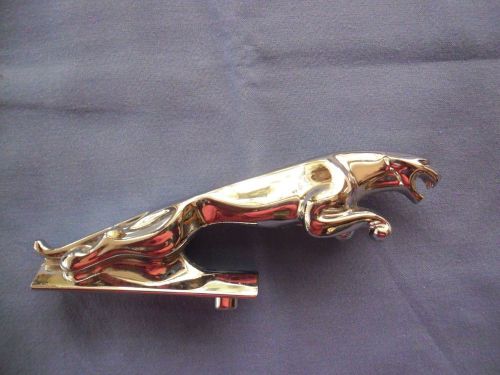 Genuine original jaguar bonnet mascot - chrome