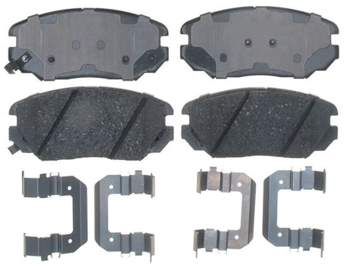 Disc brake pad-ceramic front acdelco pro durastop 17d1125ch