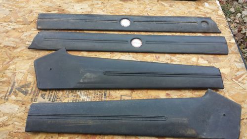 Dodge charger door panel upper rear pad 69 70 front left right bolster bolsters