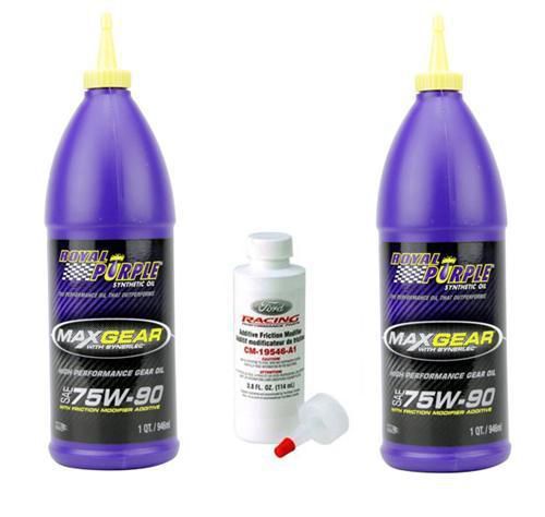 Royal purple max-gear gear oil &amp; friction modifier kit - 75w90 - free shipping