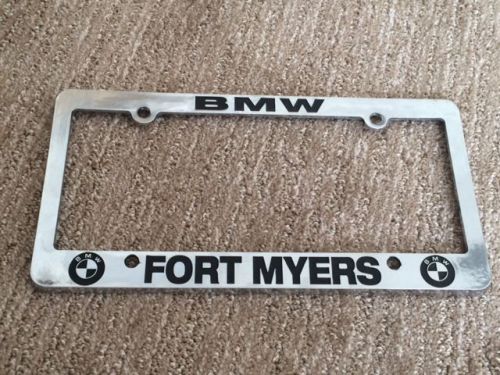 Bmw fort myers license plate frame