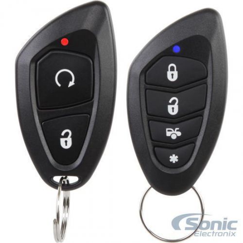 Encore e5 two-way paging remote start/keyless entry system w/ led remote