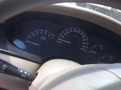 2003 chevrolet malibu speedometer