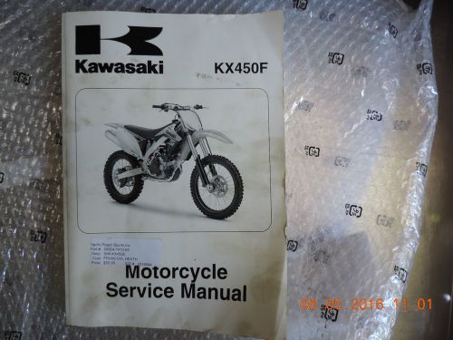 09-11 oem kawasaki kxf 450 service manual