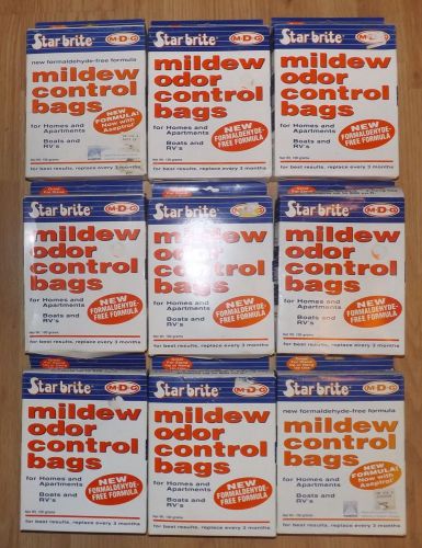 9 - star brite mildew odor control bags 2 pack 100 grams - 18 total