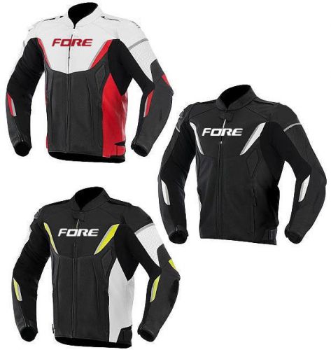 Gp - r men rider mototbike motorcycle racing leather jacket all - custom size