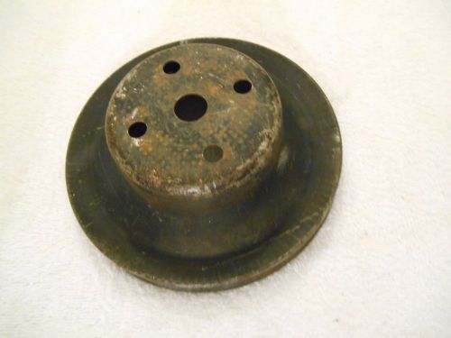 1969-72 bbc chevy 396 402 427 454 1 groove water pump pulley 3995631 ao