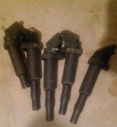 Set of 5 ignition coils for bmw e46 e53 e60 e70 e71 e90 x3 x5 m3 z4 12131712219