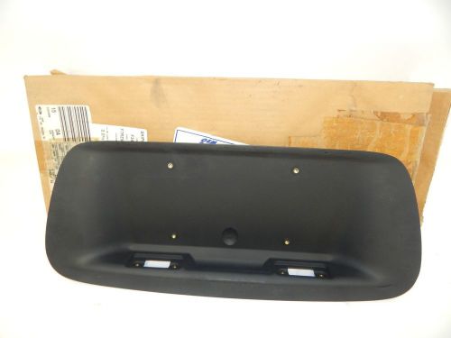 New oem 1995-2000 ford contour trunk lid license plate panel assembly black