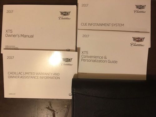 2017 cadillac xt5 owners manual