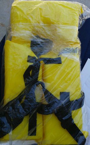 Seachoice #86040 - universal foam life vest - child - yellow - 30 - 50 lbs