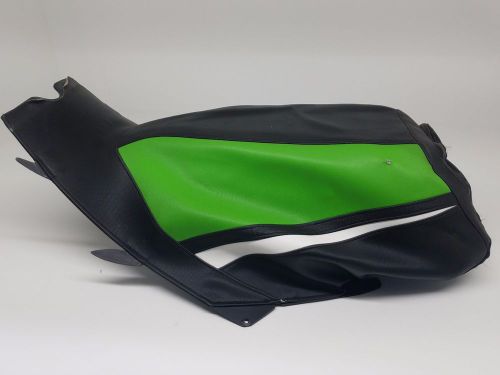 Snowmobile seat cover from a 2016 arctic cat m8000, used (2)