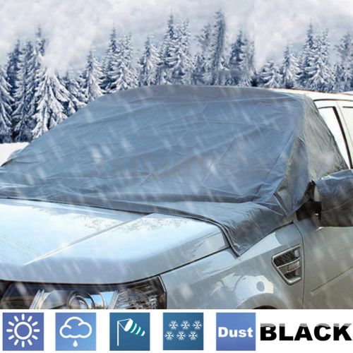 Car auto windshield mirror visor cover frost rain snow dust protector waterproof