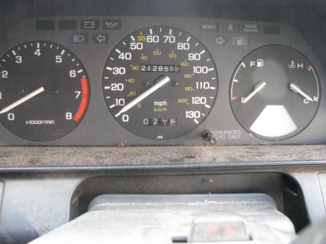 Speedometer cluster honda accord 1986 86