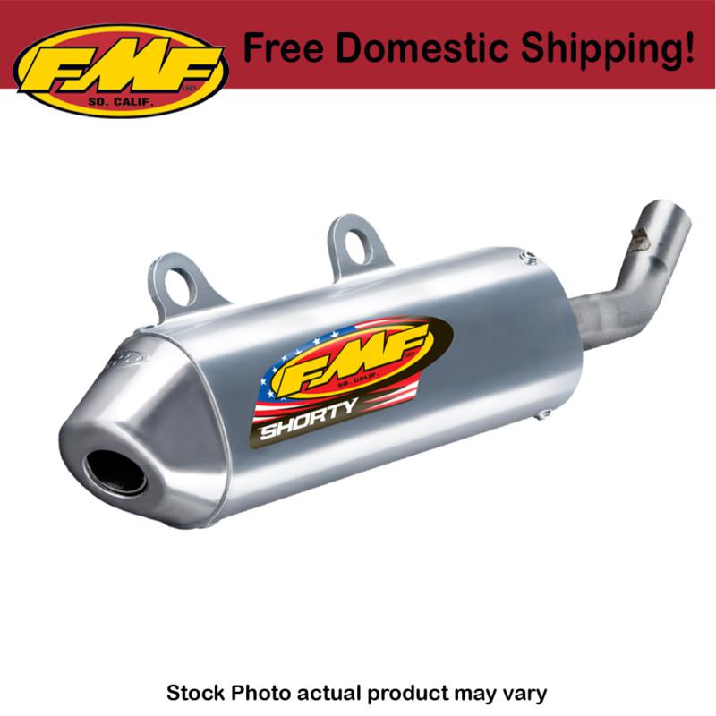 Fmf exhaust powercore 2 shorty al/stainless silencer 2012 2013 ktm 125sx