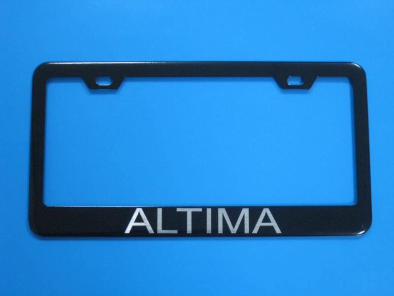 Nissan "altima" black license frame 1pc