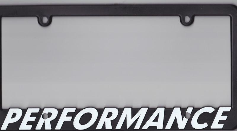 2x performance  license plate frames 