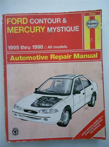 Haynes auto repair manual 36006 ford contour mercury mystique 95-98 1563922886