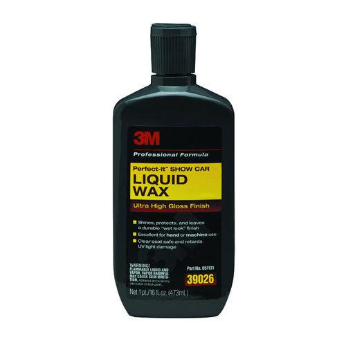 3m perfect it show car liquid wax 16 oz bottle ultra high gloss finish 39026