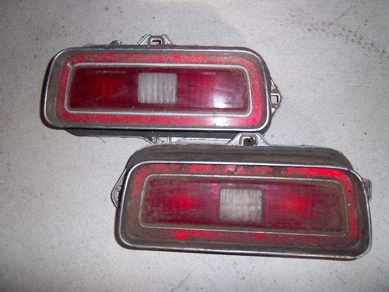 1974 chevrolet malibu tail lights set