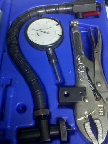 Central 6450 english/6451 metric disc rotor and ball joint gauge
