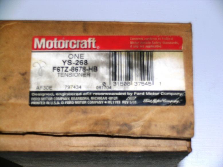 Motorcraft ford ys268 tensioner f6tz8678hb new oem 