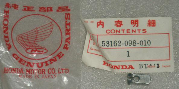1969-1970-1971-1974 honda ct70h ct 70 trail z50a z 50 throttle cable holder nos