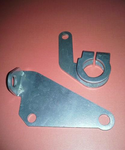 B&m 40498 automatic tranny shift cable bracket for use w/ ford c6  free ship 