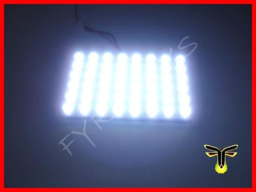 Xenon white 48 smd led panel lights dome map cargo area interior hid  #a7