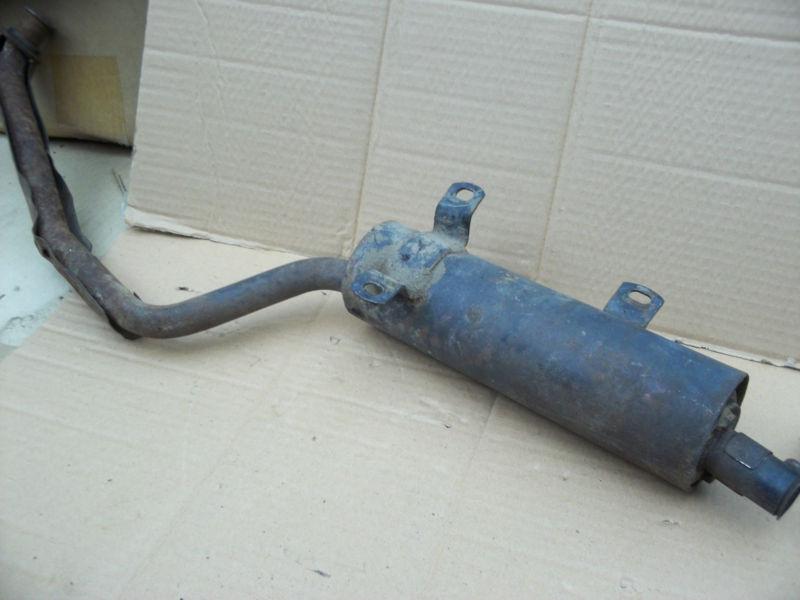 Honda atc 70 exhaust muffler atc 70 spark arrester atc70 krizman us pat#3407575