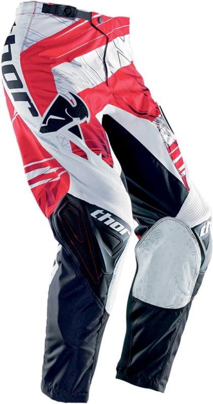 New thor motocross phase red swipe offroad pant. men's size 36