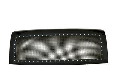 Paramount restyling 09-on ford f-150 evolution all black ss wire mesh grille