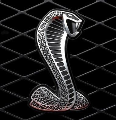 Look!!! oem 2007-2014 ford mustang cobra front grille emblem (7r3z8a224a)